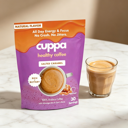 Cuppa Lion’s Mane & Ashwagandha Healthy Coffee 30 Servings